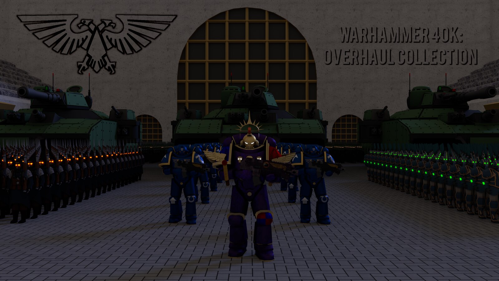 Warhammer 40K Overhaul Collection image from the Ravenfield Steam Workshop
